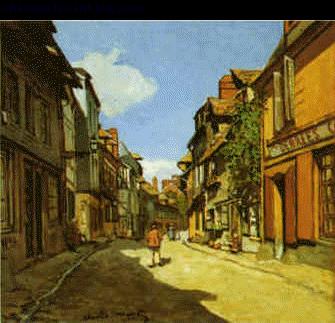 Claude Monet Rue de la Bavolle, Honfleur
